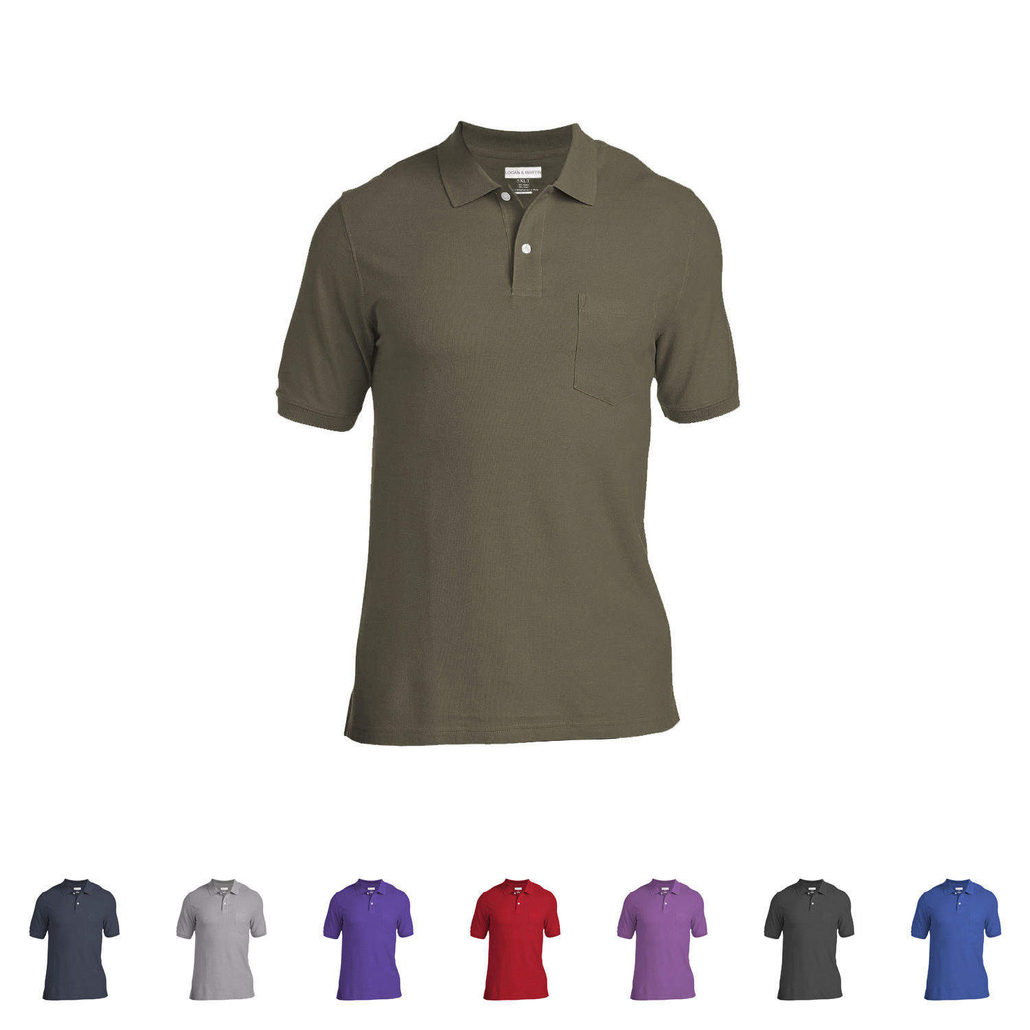 100 percent cotton golf shirts