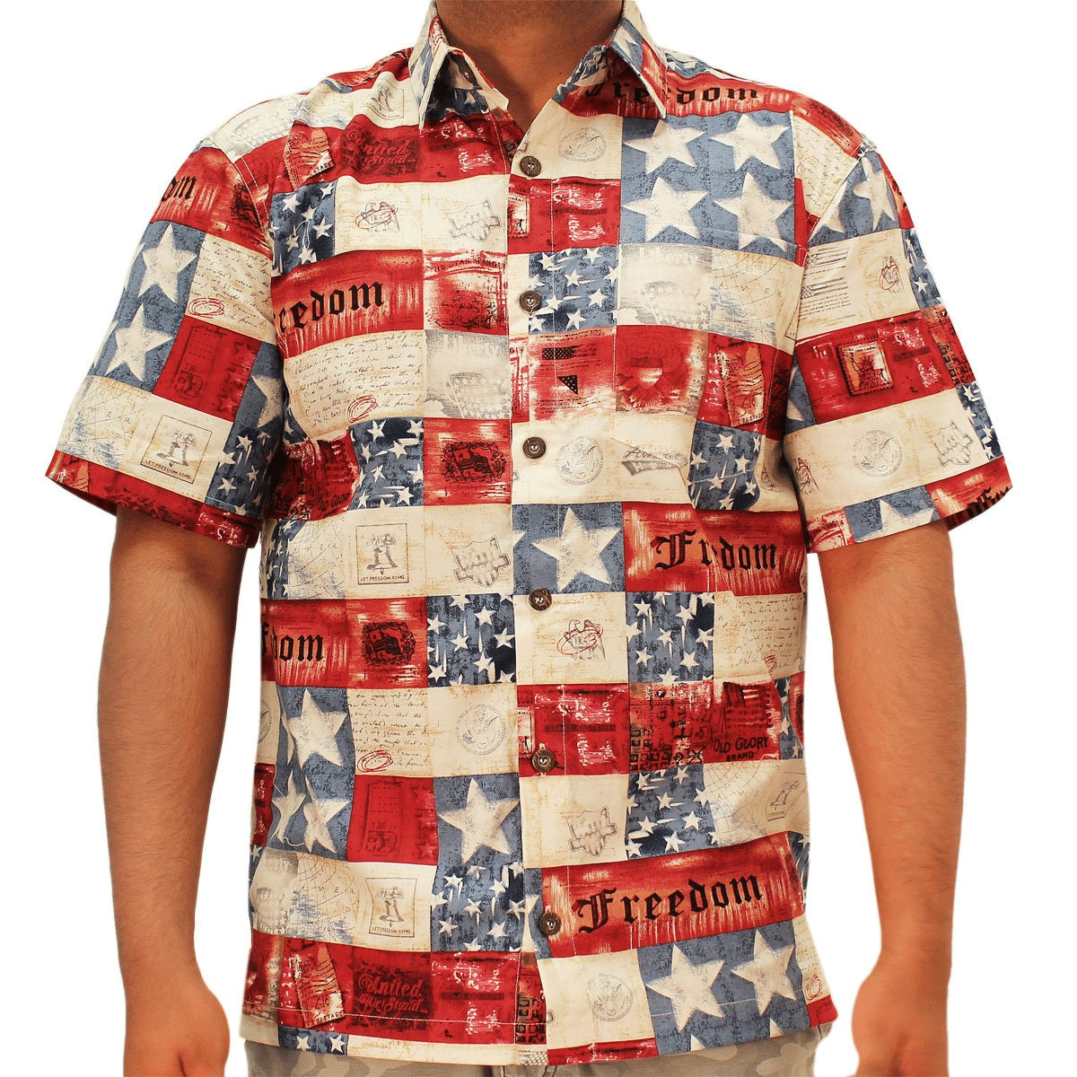 4th of july hawaiian shirts